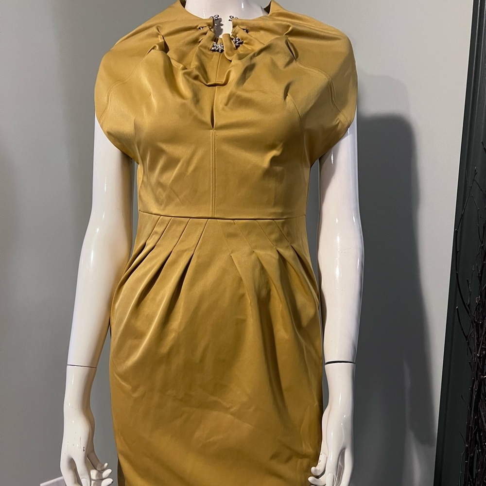 Stunning Gold Catherine Malandrino Dress